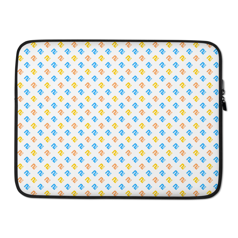We show up. Laptop Sleeve - All-Over P