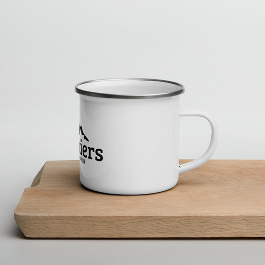 fastskiers enamel "buckshot" mug