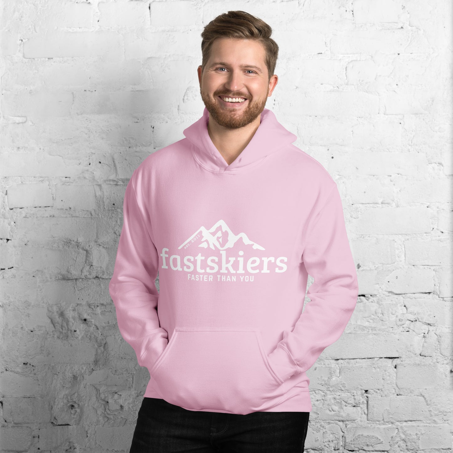 fastskiers uni-sex "yes please" hoodie