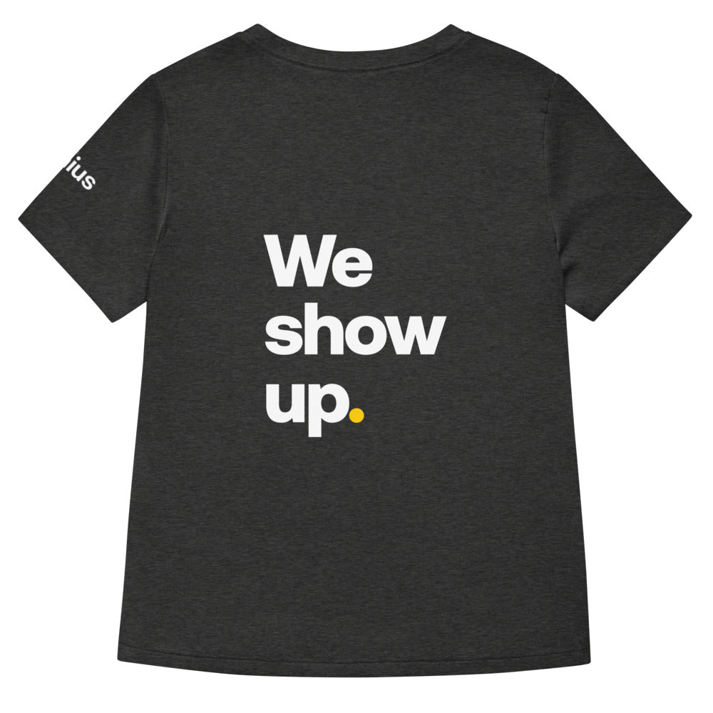 Women's V-Neck - Dark Grey Heather