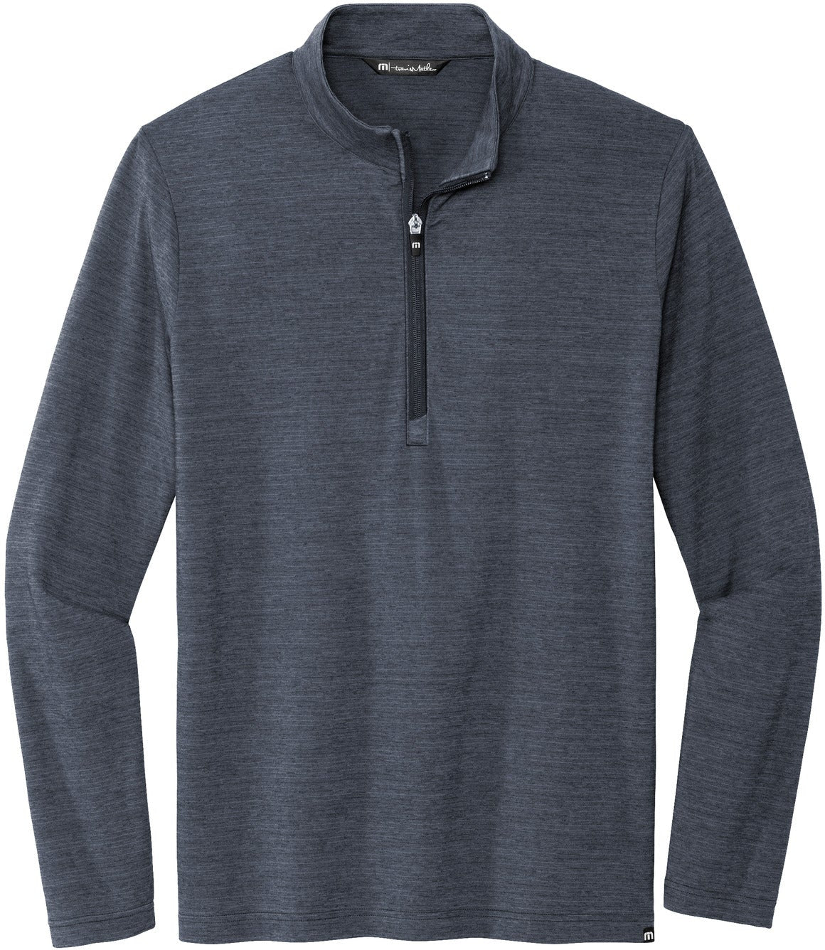TravisMathew Crestview quarter zip in Vintage Indigo Heather