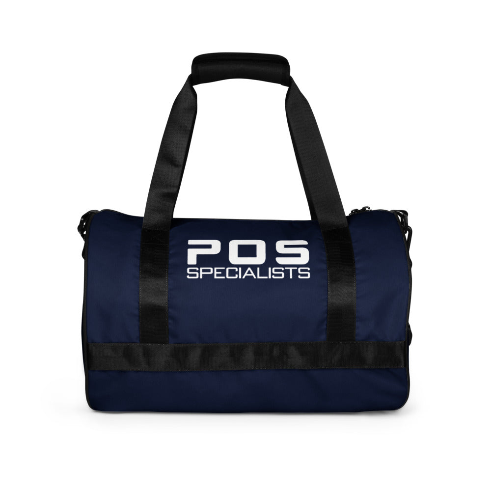 We show up. Gym Bag - Navy