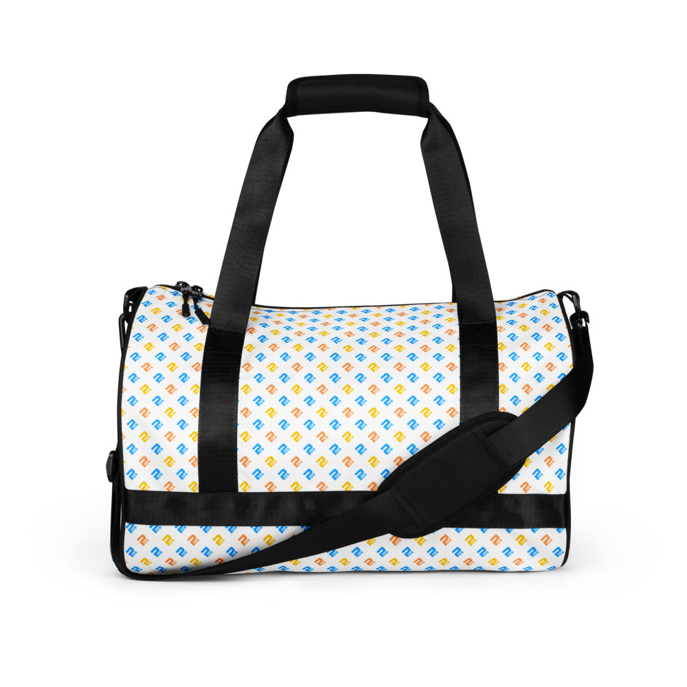 We show up. Gym Bag - All-Over P