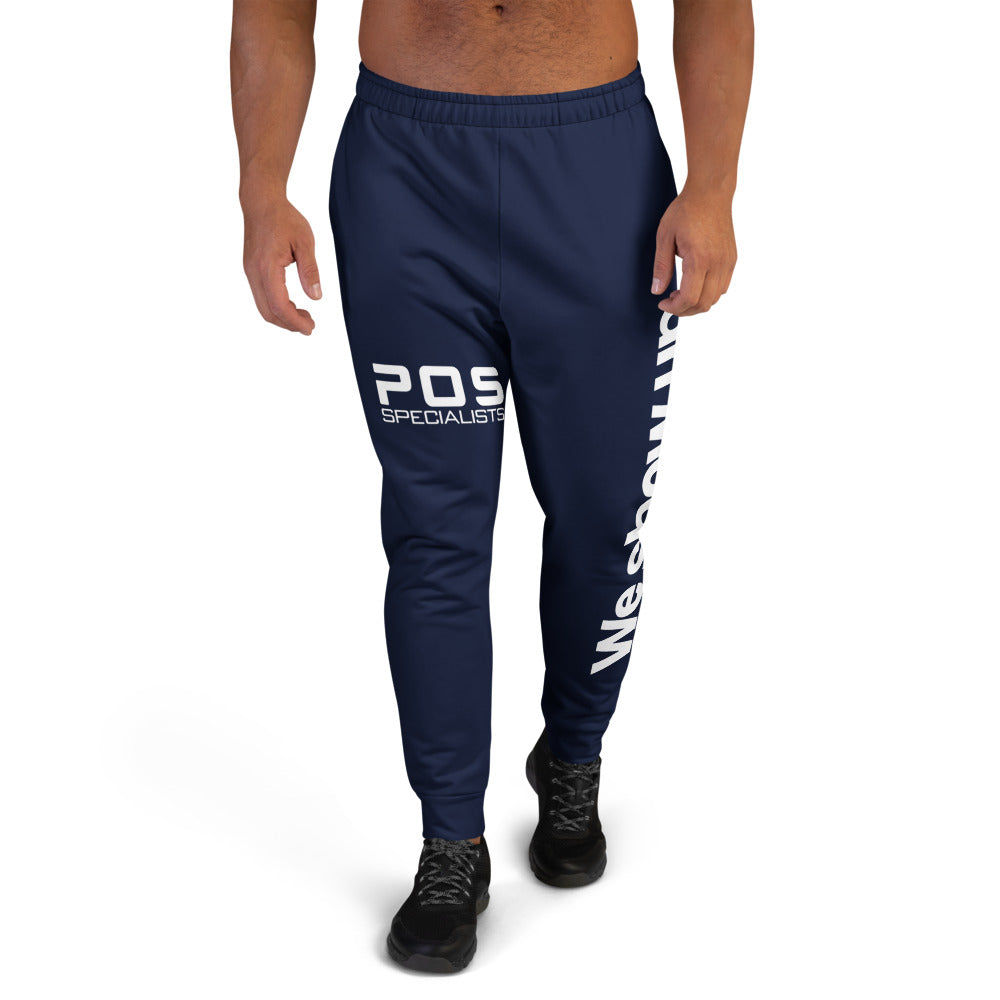 We show up. Joggers - Navy