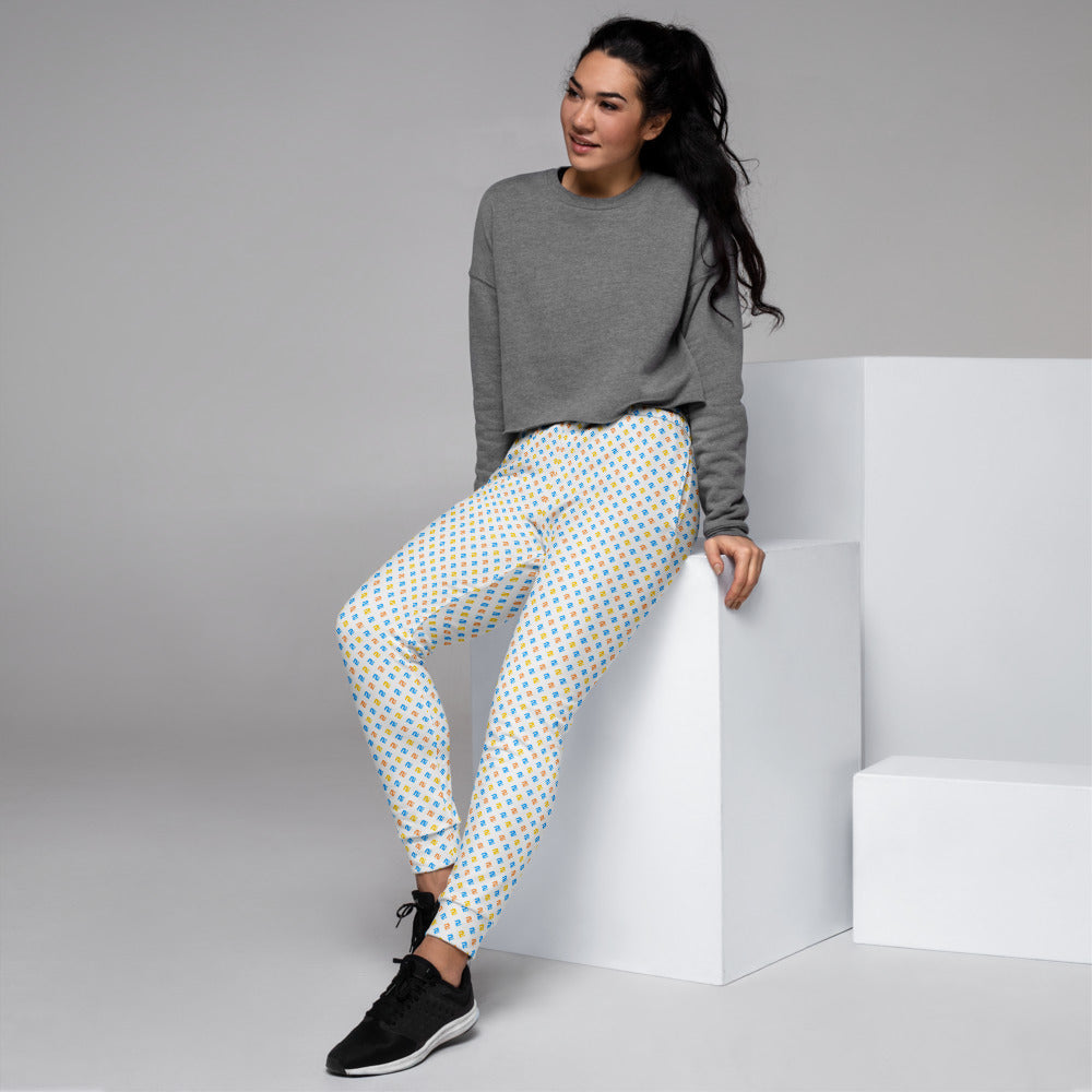 We show up. Joggers - All-Over P