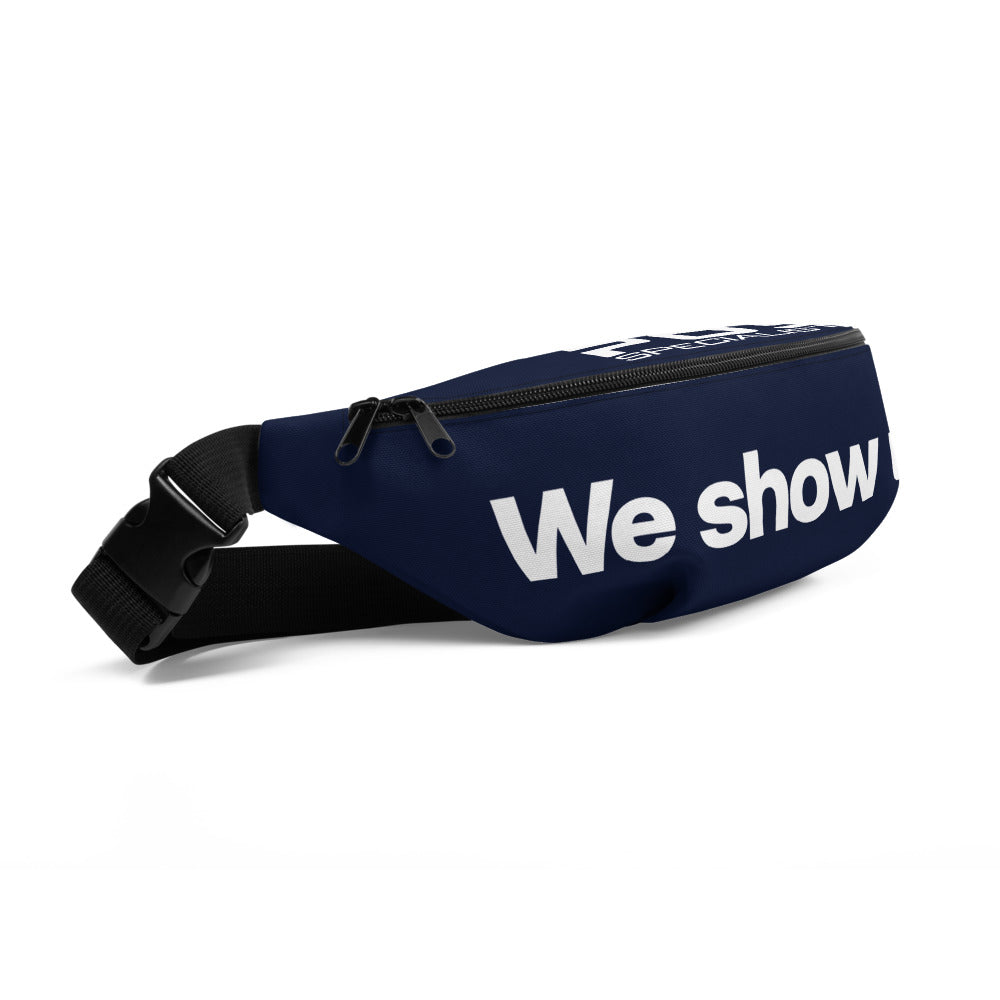 We show up. Fanny Pack - Navy