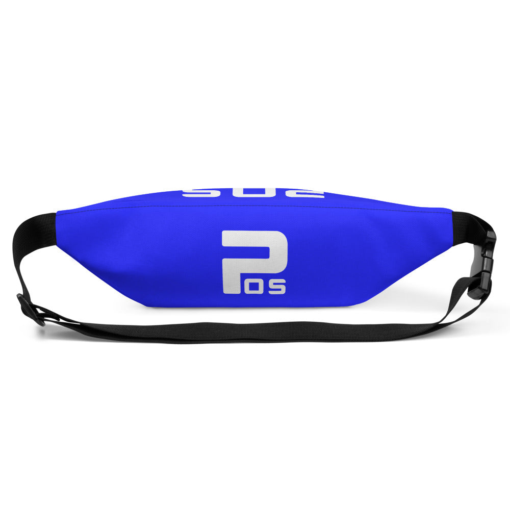 We show up. Fanny Pack - Blue