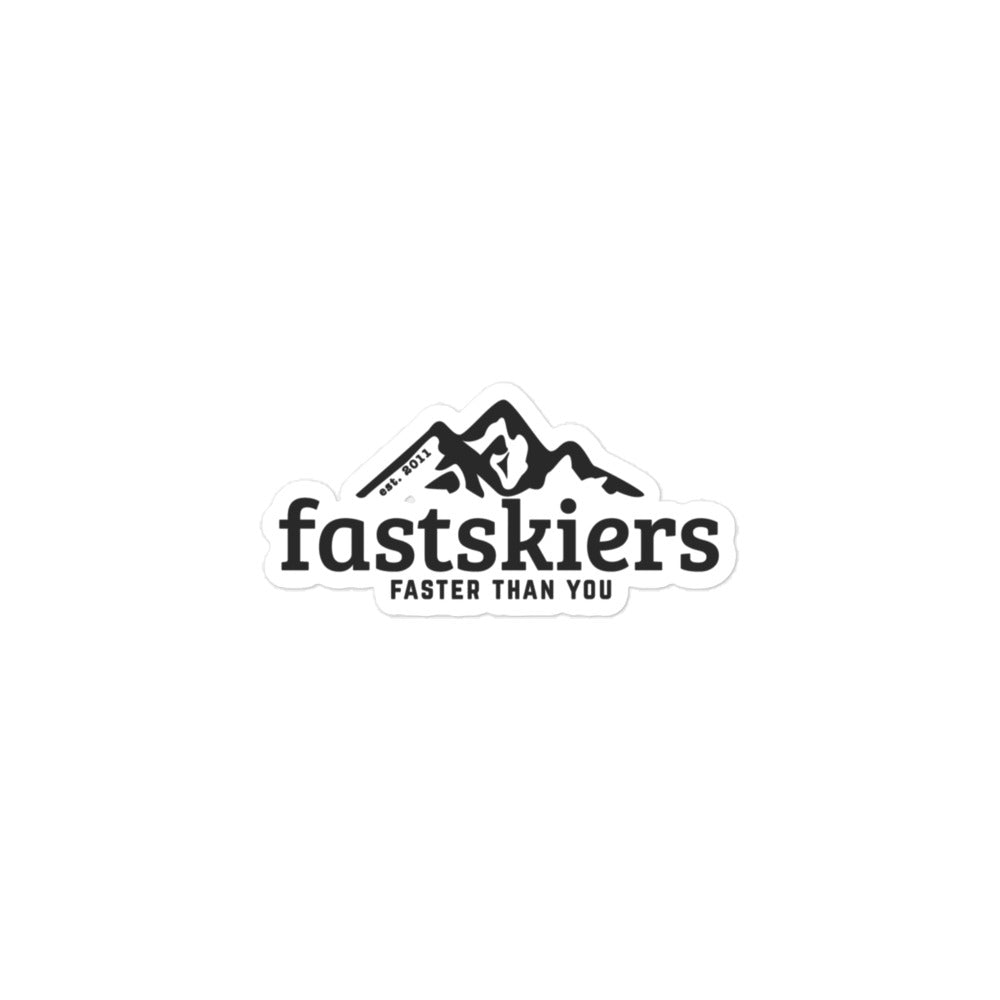 fastskiers "sticky" sticker