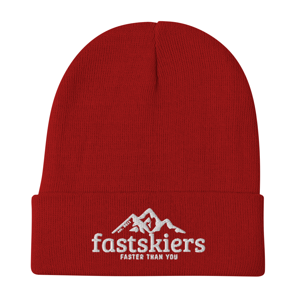 fastskiers "alpine" beanie