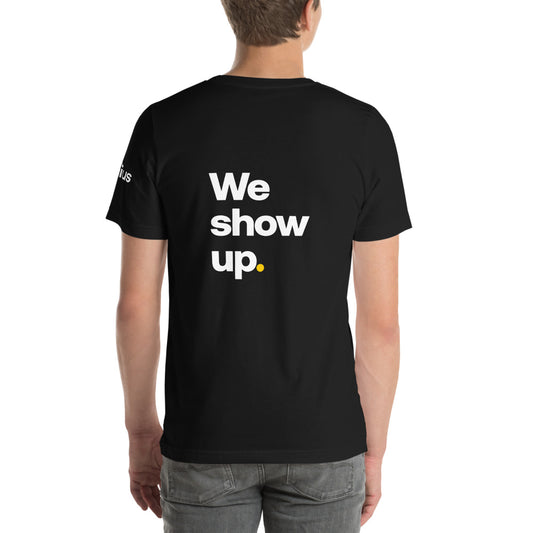 POS - Tee - Small Logo + We show up.
