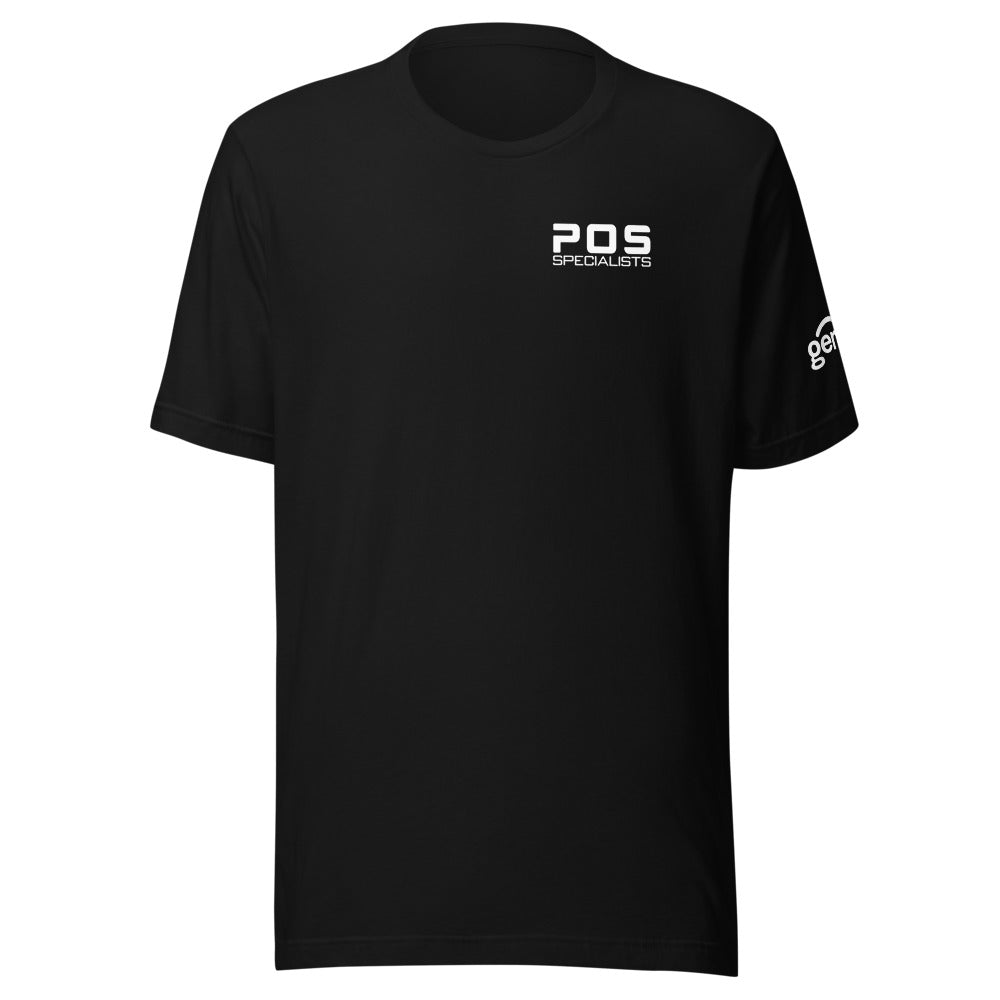 POS - Tee - Small Logo + We show up.