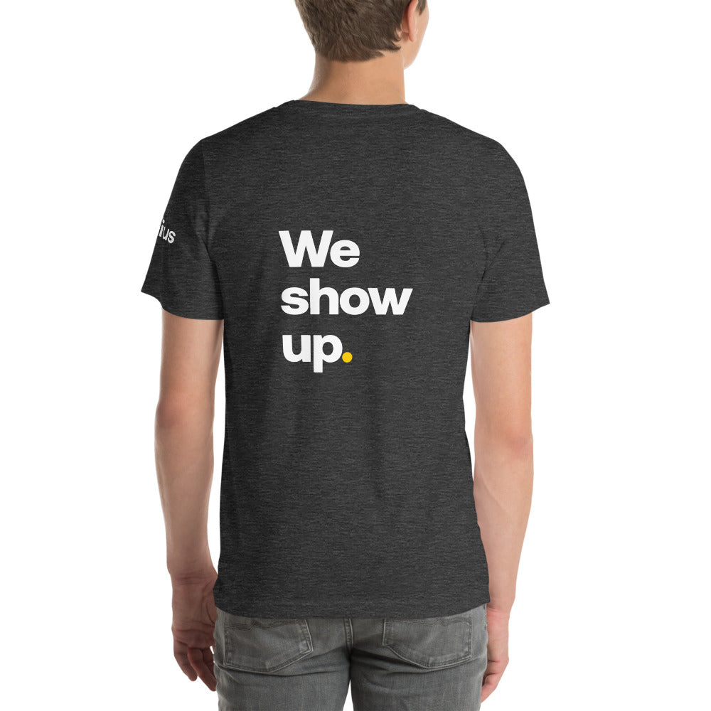 POS - Tee - Small Logo + We show up.