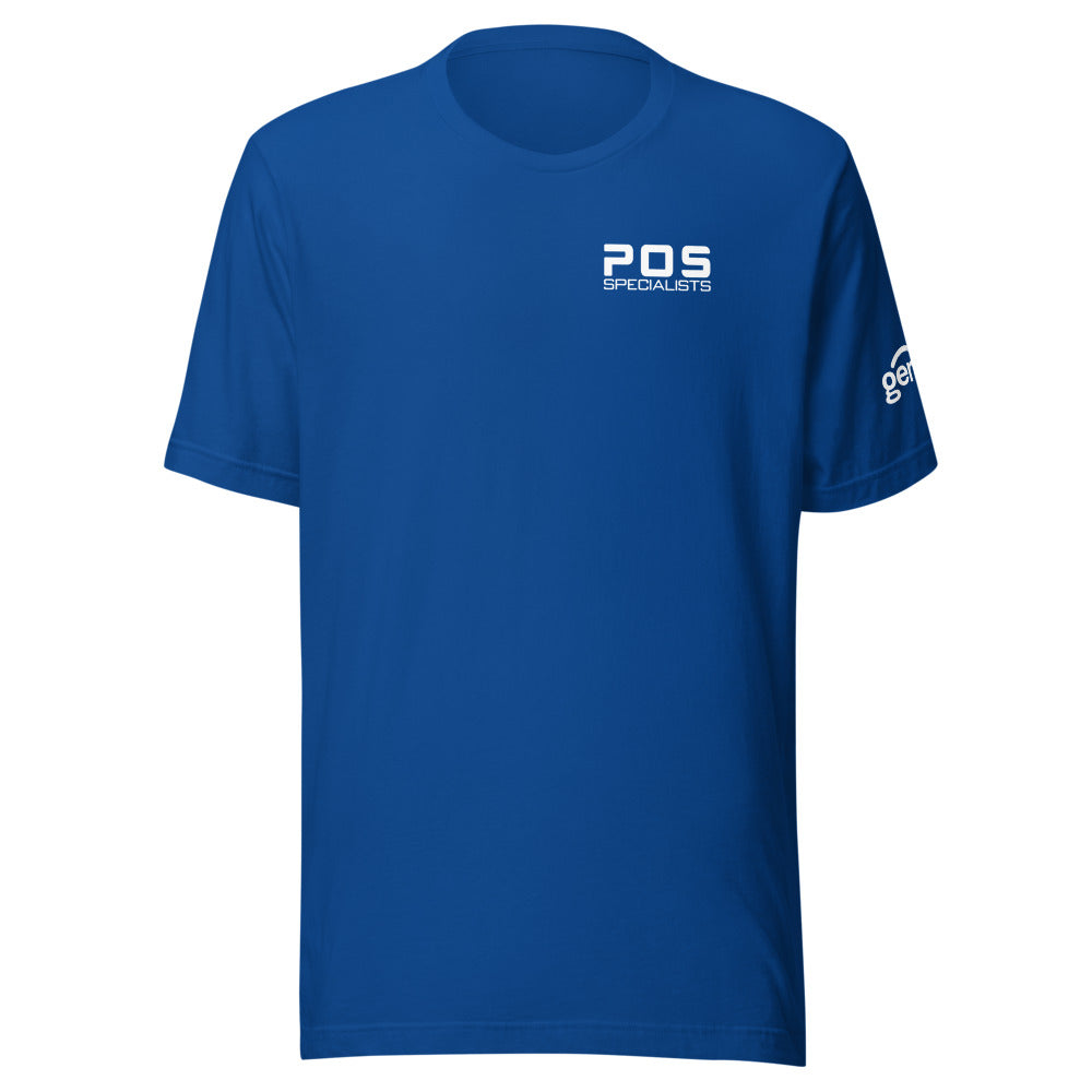 POS - Tee - Small Logo + We show up.